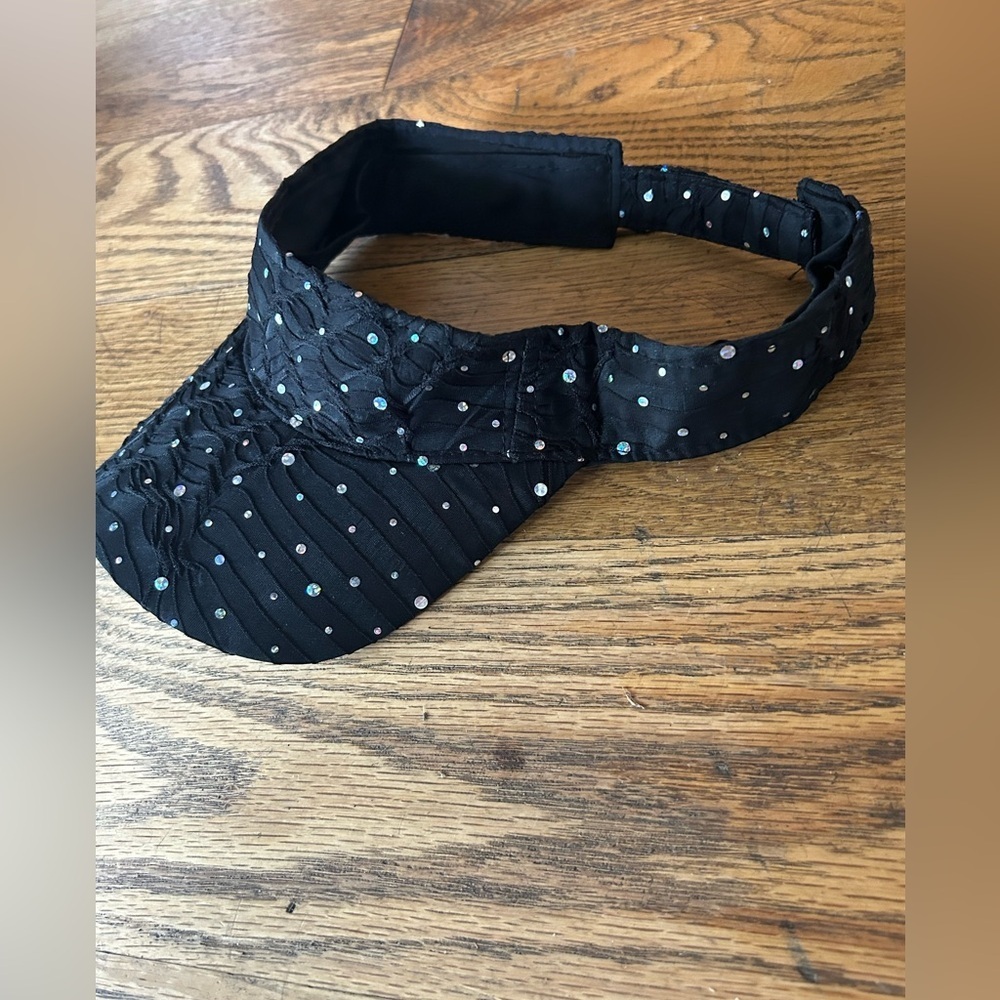Glitter Cap Black
